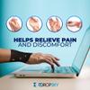Dropsky Thumb Brace 4 Pack  Waterproof Thumb Splint with Gel Pad for Carpal Tunnel, Arthritis & Trigger Finger Relief  Adjustable Compression Wrist Stabilizer for Left & Right Hand - Black view 4