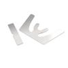 1Set Stainless Steel Dental Fox Plane Plate, Occlusal Maxillary Casting Jaw view 1