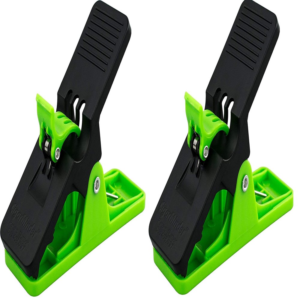 Cigar Minder Clip - All Purpose Cigar Holder (Green) (2-Pack)