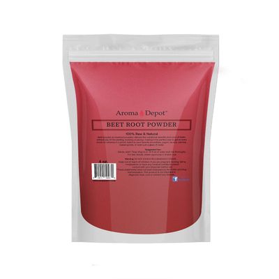 Beet Root Powder 4oz by Aroma Depot Raw & Non-GMO I Vegan & Gluten Free I Nitric Oxide Booster I Boost Stamina and Increases Energy I Immune System Booster I 100% Natural