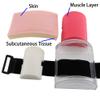 Multi-Functional IM, ID and SQ Injection Training Pad, Consists of Skin, Subcutaneous Tissue and Muscle Layer, Wearable Design view 4