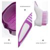 10pcs Box Bath Box False Storage with Rinsing Basket Toothbrush Mixed Color view 4