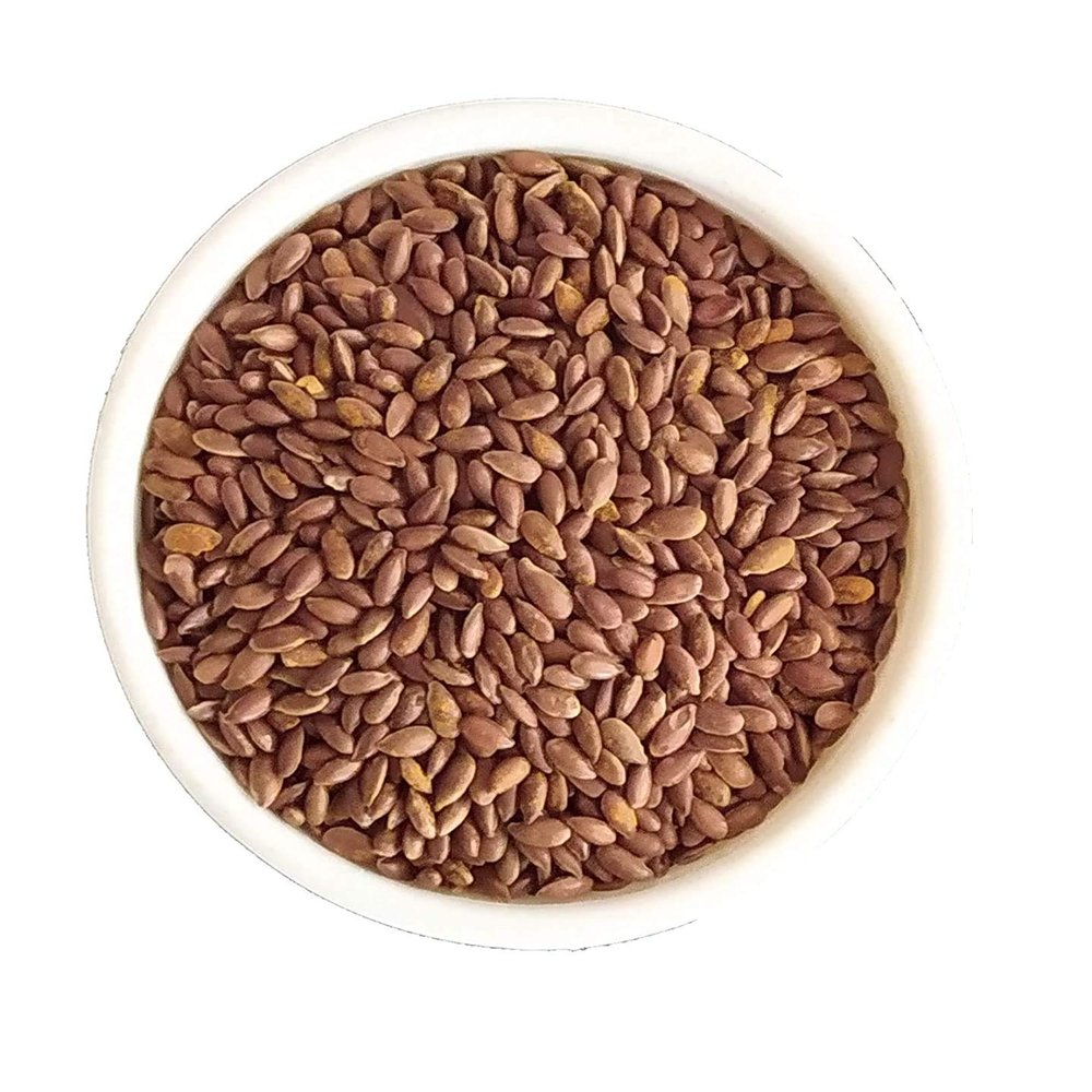 Bagicha Flax Seeds (Alsi) for Eating- Omega -3 Rich/Fiber Rich 1 Kilo Grams