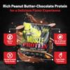 COLOSSAL LABS Muscle Protein Whey Powder [5 lbs/Pack of 1] Cold Filtered, 25g Pure Protein, 6.6g BCAAs (Packaging May Vary) (5 Pound (Pack of 1), Peanut Butter Chocolate) view 3