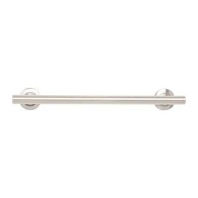 12-inch Coronado Designer Straight Bathroom Shower Grab Bar, Satin Stainless Steel, Brushed Nickel