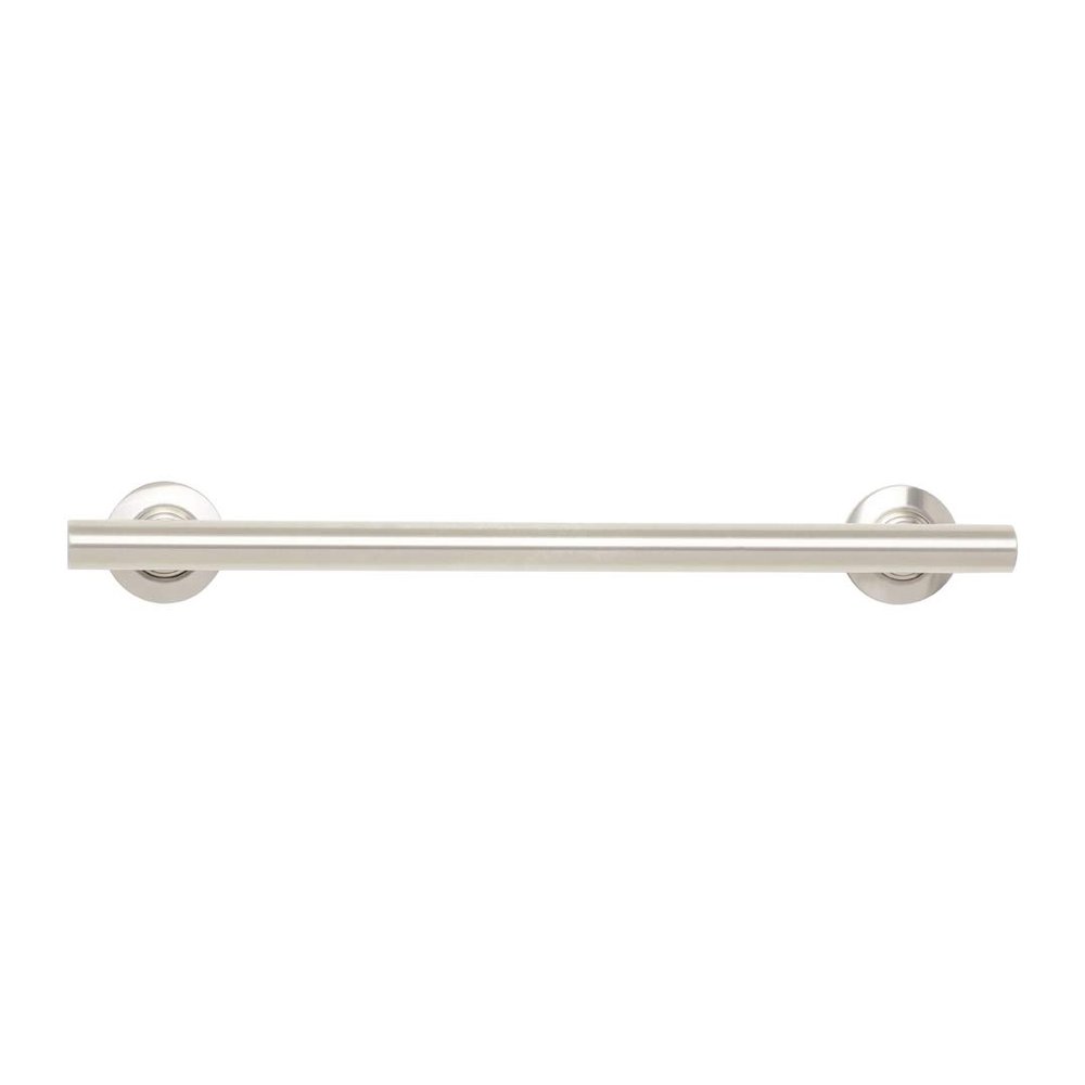 12-inch Coronado Designer Straight Bathroom Shower Grab Bar, Satin Stainless Steel, Brushed Nickel