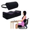 AOSSA BBL Pillow After Surgery, Brazilian Butt Lift Booty + Back Support Cushion, Foam Butt Pillows for Sitting Driving, Travel Lifting Seat Cushion, Post Surgery Wedge Pillow, BBL Recovery Kit view 1
