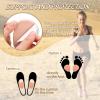 20 Pieces Metatarsal Felt Pads Foot Insert Pads Ball of Cushion for Pain Relief Forefoot and Sole Adhesive Foam Accessories for Men and Women 1/4 Inch Thick(Nude Color) view 3