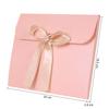 10Pcs Envelope Presents Bags Paper Party Favor Bag with Bow Ribbon Silk Scarves Presents Package Box Gloves Hat Scarf Envelope Wrap Bags Greeting Cards Holders for Christmas Birthday Wedding Decor view 2