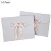 10Pcs Envelope Presents Bags Paper Party Favor Bag with Bow Ribbon Silk Scarves Presents Package Box Gloves Hat Scarf Envelope Wrap Bags Greeting Cards Holders for Christmas Birthday Wedding Decor view 4