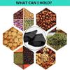 100 Pack Smell Proof Mylar Bags - 4.7 x 7.9 Inches Resealable Stand Up Ziplock Bags Food Storage Foil Pouch Matte Black view 3
