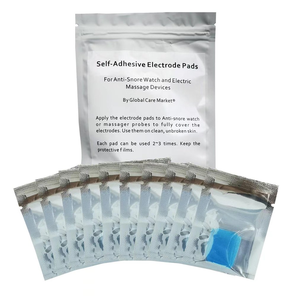 Electrode Gel Pads for Snore Stopping Watch Anti-Snoring Wristbands  10 Pairs Pack
