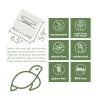 100% Compostable Food Storage Bags [Sandwich 150 Pack] Eco-Friendly Freezer Bags, Resealable Bags, Heavy-Duty, Reusable, by Earth's Natural Alternative, off white view 2