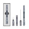 CIGARLOONG Cigar Punch 4-in-1 Retractable and Screw Out Punch Anti-Hot Draw Tool(Color:Blue) view 1