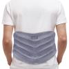 REVIX Microwavable Heating Pad for Back, Extra Large Microwave Heated Pack with Moist Heat for Waist, Stomach, and Shoulder, Unscented Hot or Cold Pack, Gray view 1