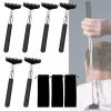 6Pcs Back Scratcher, Extendable Back Scratchers for Adults, Oversized Portable Stainless Steel Telescoping Back Scratcher Tool with Canvas Carrying Bag view 1
