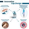 4ALLFAMILY Insulin Vial Protector for Kid Adult Dogs Protective Case for Your Insulina Small Vial Case Cover Travel Portable Vials Bottle Container Vial Sleeve Holder Diabetic (Blue Short Short) view 4