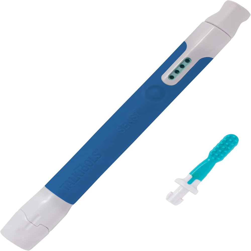 TalkTools Sensi (Ocean Blue) Sensory Therapy Tool for Speech and Feeding, Autism Sensory Products, ADHD Tools, Speech Therapy Gifts for Autism Children
