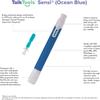 TalkTools Sensi (Ocean Blue) Sensory Therapy Tool for Speech and Feeding, Autism Sensory Products, ADHD Tools, Speech Therapy Gifts for Autism Children view 2