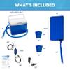 Polar Active Ice 3.0 | 9 QT Cold Therapy Ice Machine | Programmable Timer | Full Circumference Knee Pad | Cryotherapy Pain Relief System | Ace Bandage Style Compression view 2