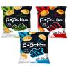 Popchips Potato Chips Variety Pack, Sea Salt, BBQ, Sour Cream & Onion, 12ct Single Serve 0.8oz Bags, Gluten Free, Salty Snacks for Adults and Children, Non-GMO & Kosher, 100 Calories Per Bag view 1