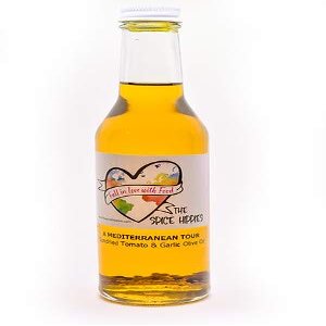 The Spice Hippies - Mediterranean Tour - 8oz Sundried Tomato and Garlic Infused Extra Virgin Olive Oil