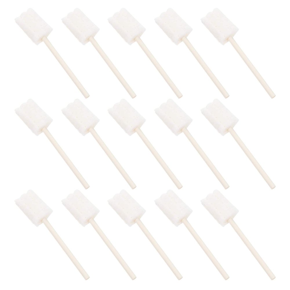 Healifty Cleaning 30pcs Toothbrush Disposable Gauze Toothbrush Infant Oral Cleaning Stick Tool Sponge