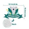 Glitter Koala Happy Birthday Cake Topper,Wild Animal Theme for Baby Shower Birthday Party Decorations Supplies view 2