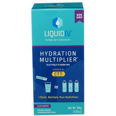 Liquid IV Acai Berry Hydration Multiplier Electrolyte Drink Mix, 5.65 OZ