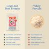 Equip Foods Prime Protein Powder | Clean, Grass Fed Beef Protein Powder | Carnivore Protein Isolate | Paleo, Keto Friendly | Gluten & Dairy Free | Helps Build & Repair Tissue | 30 Servings, Strawberry view 3