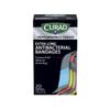 CURAD Performance Series Antibacterial Bandages, Extreme Hold Adhesive Technology, Extra Long Flexible Fabric Bandages for Cuts, Scrapes, & Burns, Assorted Colors, 0.75 x 4.75 inches, 20 Count view 2