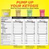 Keto Vitals Tropical Keto Electrolytes Powder No Sugar - Electrolytes with Potassium, Magnesium, Sodium, & Calcium - Sugar Free Electrolyte Powder Packets Drink Mix & Hydration Powder, 30 Servings view 3