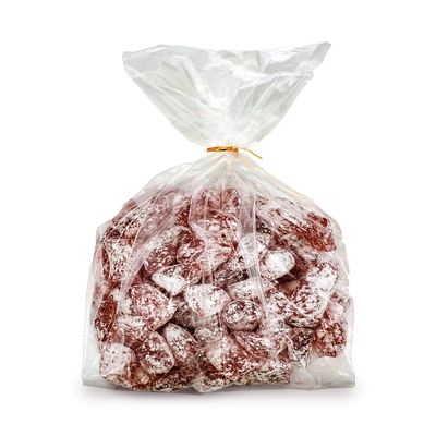 APQ Clear Gusseted Poly Bags, 6 x 3 x 15 Inch. Pack of 1000 Gusseted Plastic Bags 1 Mil Thick for Favors with Open Top. Clear Plastic Bags for Packaging Cookies, Popcorn, Candies, Homemade Bread