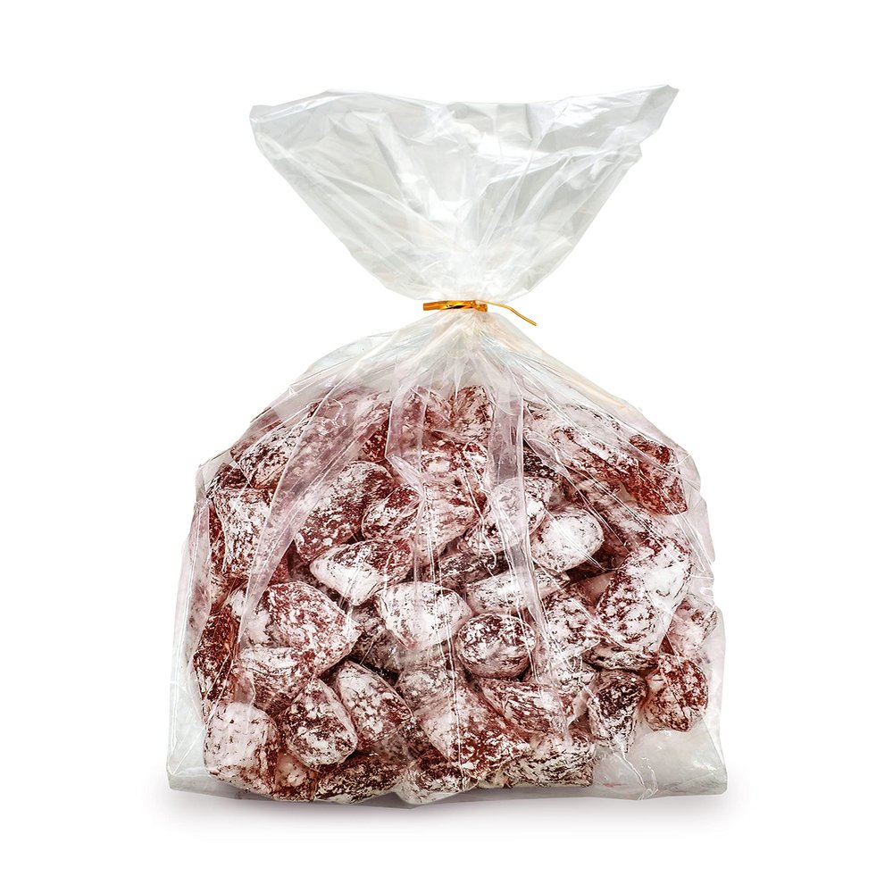 APQ Clear Gusseted Poly Bags, 6 x 3 x 15 Inch. Pack of 1000 Gusseted Plastic Bags 1 Mil Thick for Favors with Open Top. Clear Plastic Bags for Packaging Cookies, Popcorn, Candies, Homemade Bread
