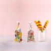 EXCEART 400pcs Easter Candy Treat Bags Ties Colorful Opp Packaging for Chocolates Biscuits Party Favors for Easter Celebrations Boys and Girls Events view 3