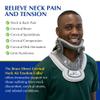 Brace Direct Cervical Neck Air Traction Collar  Home Cervical Decompression Device for Herniated Disc, Pinched Nerve & Spondylosis Relief  Adjustable Portable Spinal Support view 2