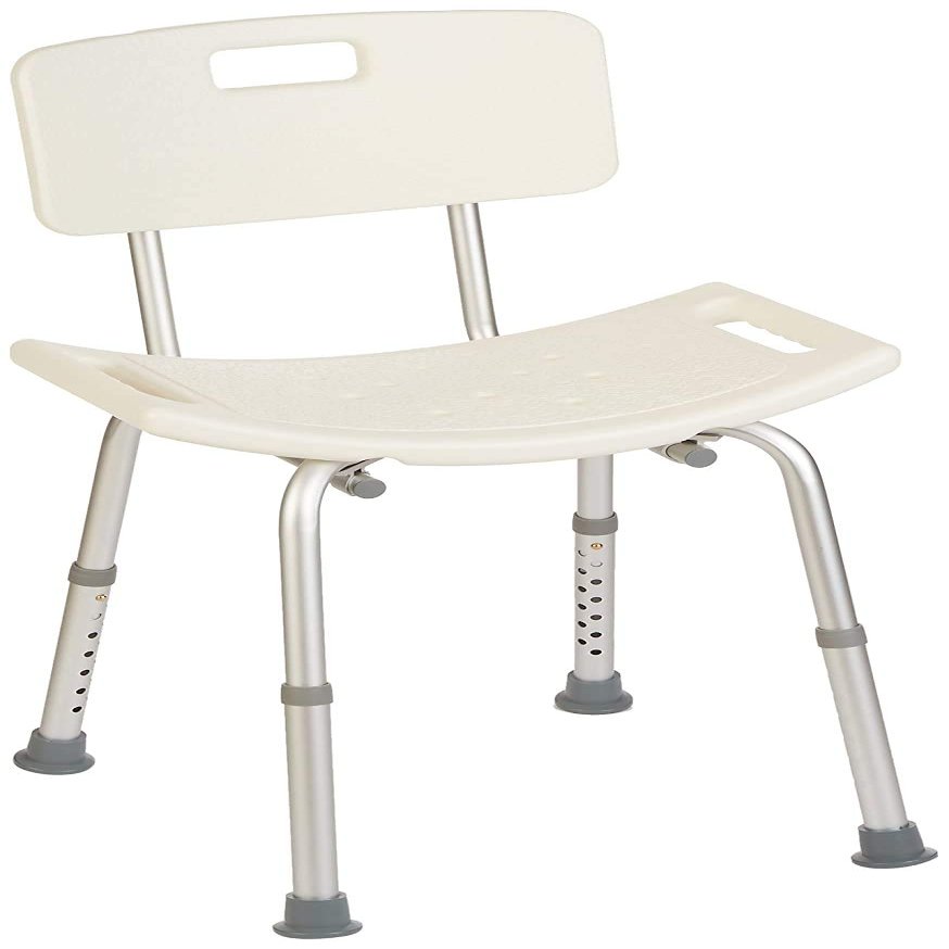 Homecraft 52325 Adjustable Shower Chair with Back