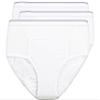 Comfort Finds Men's Reusable Incontinence Brief 6oz 3-Pack - White - Large 38-40 - 3 Pack view 1