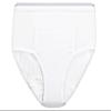 Comfort Finds Men's Reusable Incontinence Brief 10oz 3-Pack - White - Large 38-40 - 3 Pack view 1