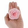 Global Sugar Art Shrub Rose Pink Sugar Cake Flowers, Large Wired, 8 Count by Chef Alan Tetreault view 1