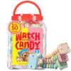 50 Candy Bracelet Watches, Nostalgic Easter Candy Jewelry Individually Wrapped, Delicious and Perfect for Party Favors, Goody Bags and Birthdays, by 4YoreElves, Pack of 50 x 0.42oz view 1