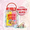 50 Candy Bracelet Watches, Nostalgic Easter Candy Jewelry Individually Wrapped, Delicious and Perfect for Party Favors, Goody Bags and Birthdays, by 4YoreElves, Pack of 50 x 0.42oz view 3