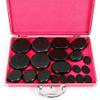 20PCS Basalt Hot Stones Set Massage Stone Hot Rocks Stones Hot Stone Massage with Heater Box for Body Massage (20PCS Hot Stone) view 3