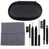 1 Set 7 Pcs Cleaning Kit Hearing Amplifier Cleaning Fabric Brush Screwdriver Earmold Vent Cleaner for Home Shop view 1