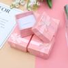 24pcs Box Set Jewelry Boxes Cardboard Jewelry Boxes Rings Pendants Earring Necklaces Boxes for Anniversaries Weddings Birthday Pink view 3