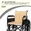 NYOrtho Faux Synthetic Sheepskin Wheelchair Seat & Backrest Pads view 2