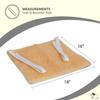NYOrtho Faux Synthetic Sheepskin Wheelchair Seat & Backrest Pads view 4