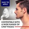 Impresa 10 Count Nose Pads & Nasal Liners - Custom-Trimmable Inserts & Mask Cushion - Secure Seal & CPAP Nasal Pads for Sleep Apnea - Soft Nose Protector view 3