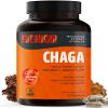 FreshCap Mushrooms Chaga Mushrooms Capsules 14,000mg - Mushroom Extract Antioxidants Supplement, Herbal Supplements, Ayurveda Nootropic Immunity Supplements (120 Capsules) view 1