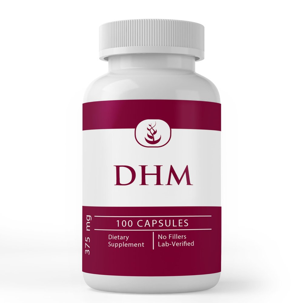 Pure Original Ingredients DHM (Dihydromyricetin), (100 Capsules) Always Pure, No Additives Or Fillers, Lab Verified